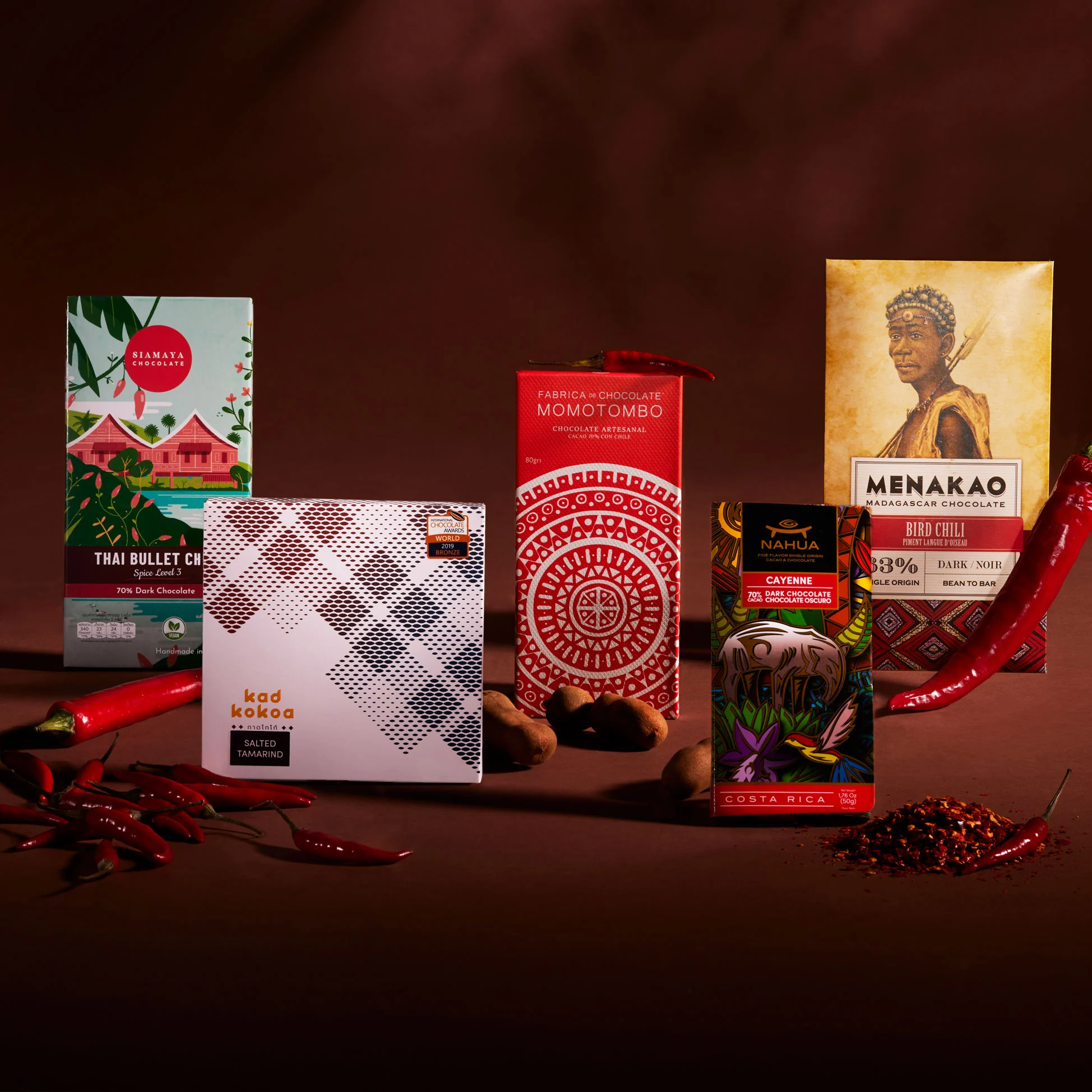 Sélection de chocolat noir épicé – Image 2