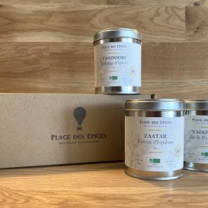 Coffret 3 mélanges d&rsquo;épices Bio